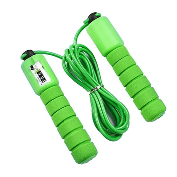 Skipping Rope Adult 2.9M Long Electronic Counter Gym Fitness Training Jump Rope